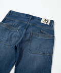 go slow caravan(ゴースローキャラバン) |10ozデニムヴィンテージフェードゆったりフレアパンツ (MENS/WOMENS)