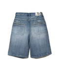 go slow caravan(ゴースローキャラバン) |10ozデニムバイアスダメージワイドショーツ (MENS)
