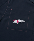 go slow caravan(ゴースローキャラバン) |T/Rワンポイント刺繍S/Sオープンシャツ (MENS)