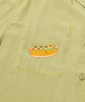 go slow caravan(ゴースローキャラバン) |T/Rワンポイント刺繍S/Sオープンシャツ (MENS)
