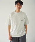 go slow caravan(ゴースローキャラバン) |DUCKSTER/ダックスター 吸水速乾ルーズフィットポケS/STEE《COFFEE》(MENS)