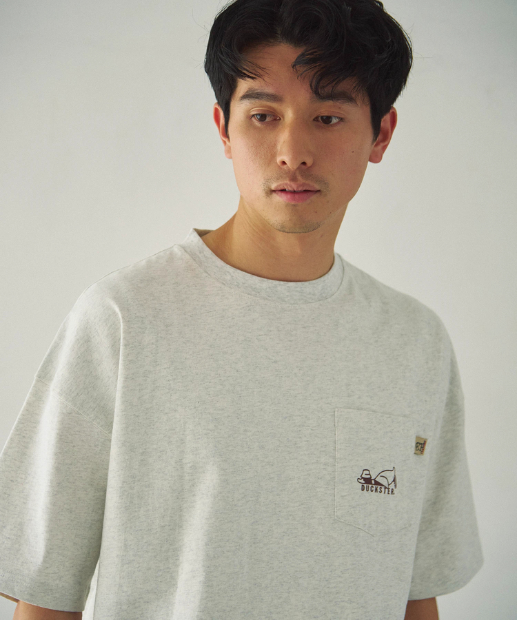 go slow caravan(ゴースローキャラバン) |DUCKSTER/ダックスター 吸水速乾ルーズフィットポケS/STEE《COFFEE》(MENS)