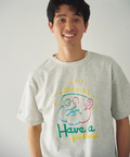 go slow caravan(ゴースローキャラバン) |DUCKSTER/ダックスター T/C度詰め天竺 レギュラーS/STEE《Have a good》(MENS)