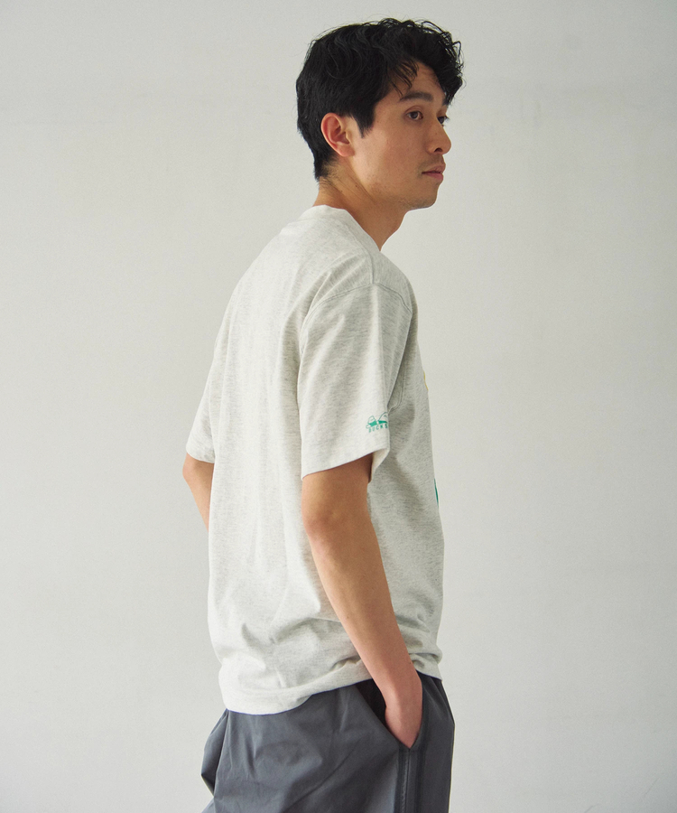 go slow caravan(ゴースローキャラバン) |DUCKSTER/ダックスター T/C度詰め天竺 レギュラーS/STEE《Have a good》(MENS)