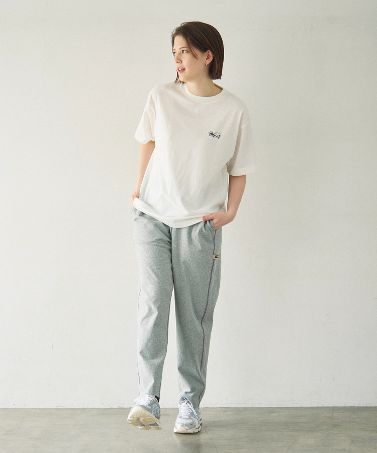 go slow caravan(ゴースローキャラバン) |DUCKSTER/ダックスター T/C度詰め天竺 レギュラーフィットS/STEE《CALI OCEAN》(MENS)