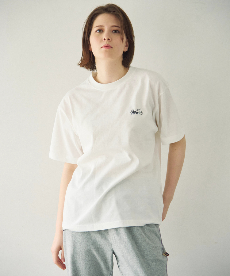 go slow caravan(ゴースローキャラバン) |DUCKSTER/ダックスター T/C度詰め天竺 レギュラーフィットS/STEE《CALI OCEAN》(MENS)