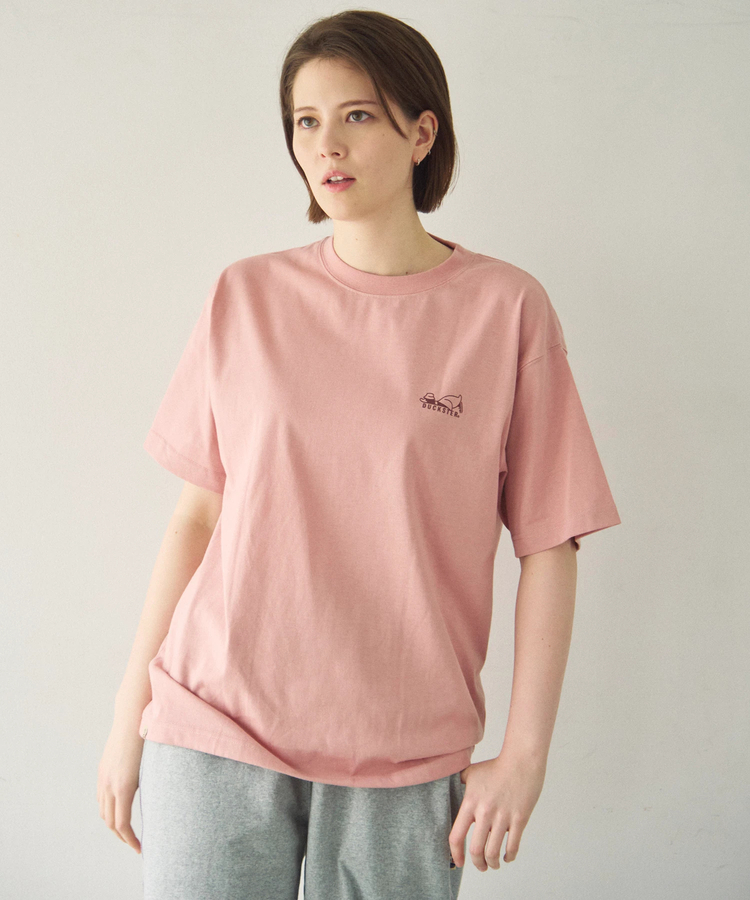 go slow caravan(ゴースローキャラバン) |DUCKSTER/ダックスター T/C度詰め天竺 レギュラーフィットS/STEE《CALI OCEAN》(MENS)