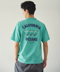 go slow caravan(ゴースローキャラバン) |DUCKSTER/ダックスター T/C度詰め天竺 レギュラーフィットS/STEE《CALI OCEAN》(MENS)