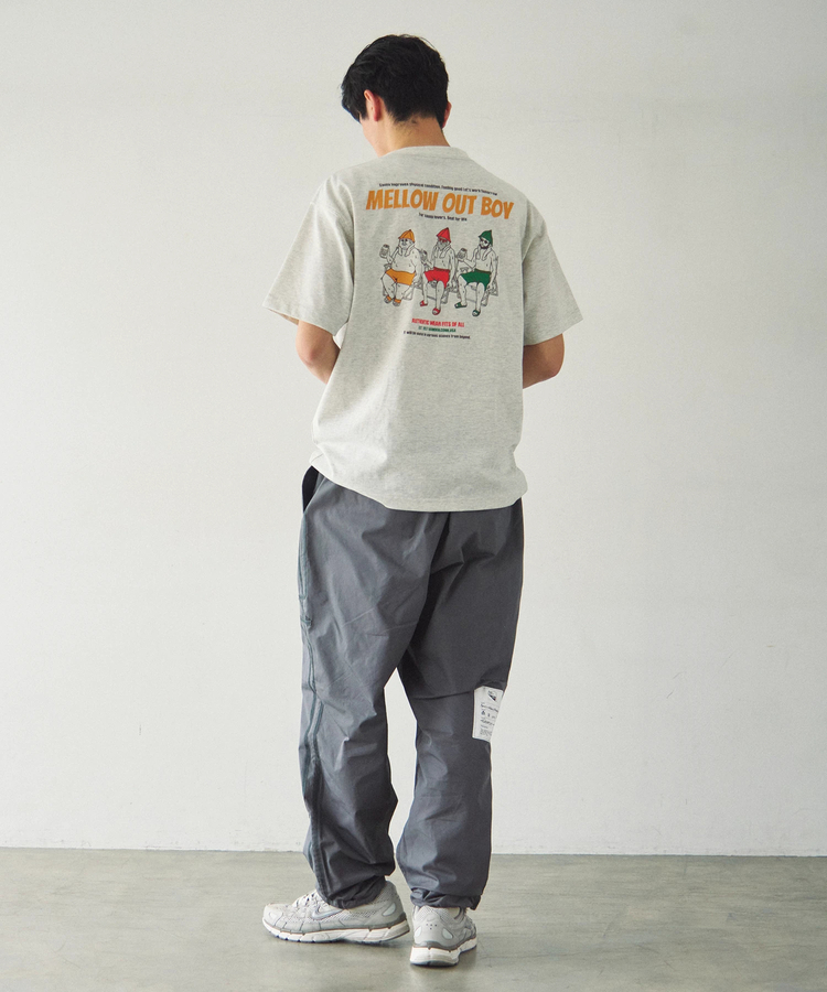 go slow caravan(ゴースローキャラバン) |DUCKSTER/ダックスター T/C度詰め天竺 レギュラーフィットS/STEE《M.O.B》(MENS)