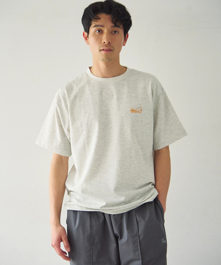 go slow caravan(ゴースローキャラバン) |DUCKSTER/ダックスター T/C度詰め天竺 レギュラーフィットS/STEE《M.O.B》(MENS)