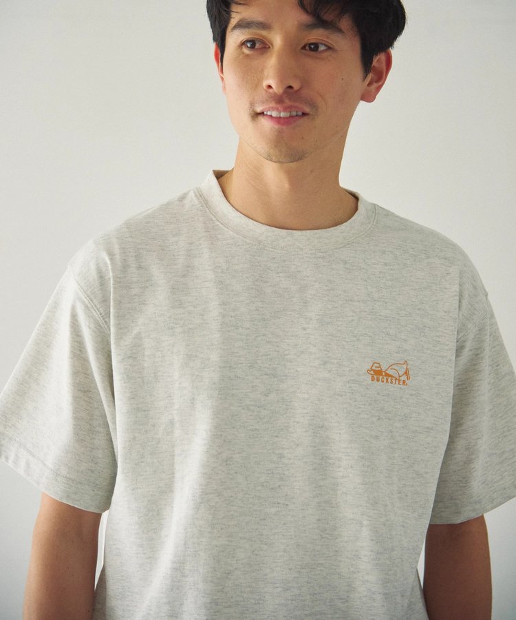 go slow caravan(ゴースローキャラバン) |DUCKSTER/ダックスター T/C度詰め天竺 レギュラーフィットS/STEE《M.O.B》(MENS)