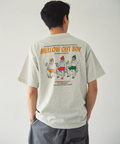 go slow caravan(ゴースローキャラバン) |DUCKSTER/ダックスター T/C度詰め天竺 レギュラーフィットS/STEE《M.O.B》(MENS)