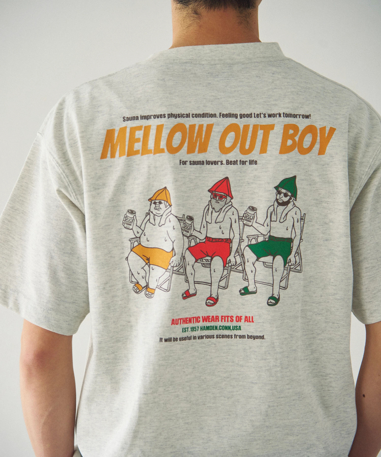 go slow caravan(ゴースローキャラバン) |DUCKSTER/ダックスター T/C度詰め天竺 レギュラーフィットS/STEE《M.O.B》(MENS)