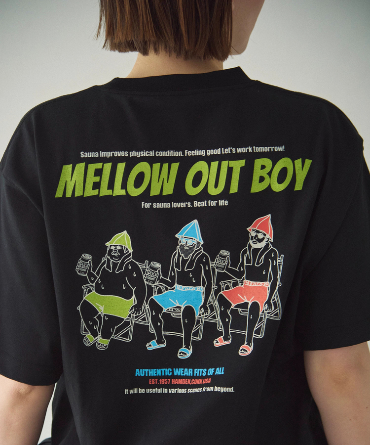 go slow caravan(ゴースローキャラバン) |DUCKSTER/ダックスター T/C度詰め天竺 レギュラーフィットS/STEE《M.O.B》(MENS)