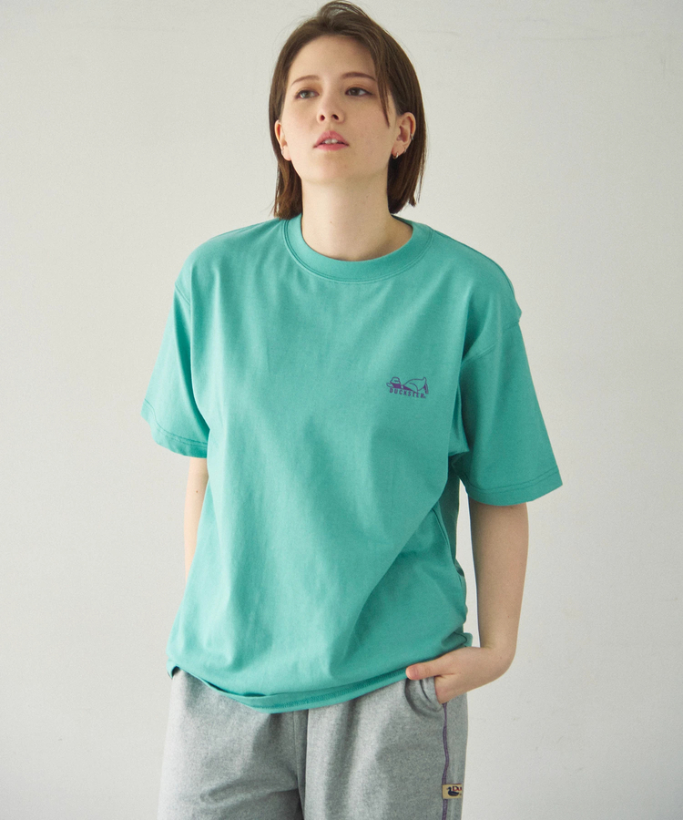 go slow caravan(ゴースローキャラバン) |DUCKSTER/ダックスター T/C度詰め天竺 レギュラーフィットS/STEE《M.O.B》(MENS)
