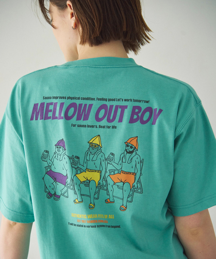 go slow caravan(ゴースローキャラバン) |DUCKSTER/ダックスター T/C度詰め天竺 レギュラーフィットS/STEE《M.O.B》(MENS)