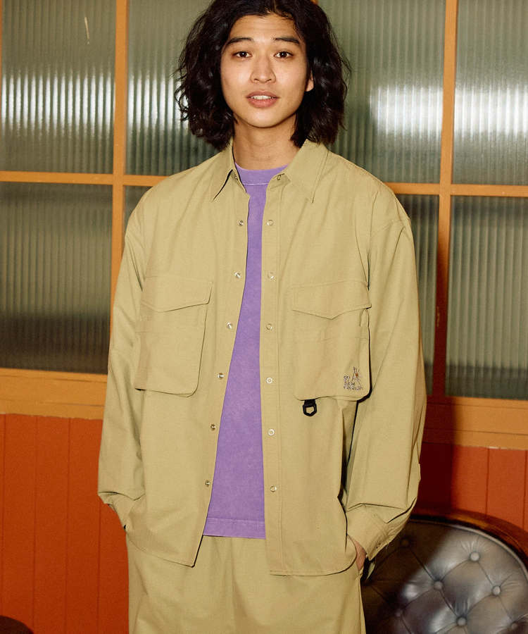 go slow caravan(ゴースローキャラバン) |ファンクショナルユーティリティーシャツ (MENS)