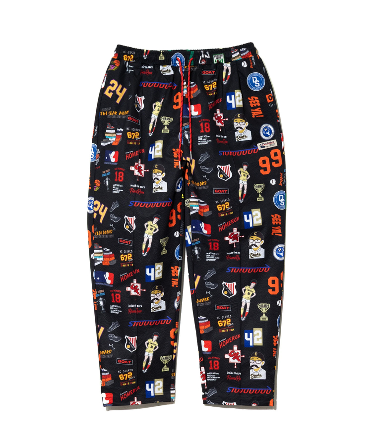 go slow caravan(ゴースローキャラバン) |DUCKSTER/ダックスター 総柄リラックスジョグパンツ (MENS)