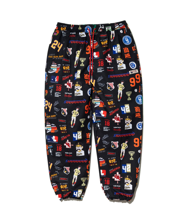 go slow caravan(ゴースローキャラバン) |DUCKSTER/ダックスター 総柄リラックスジョグパンツ (MENS)