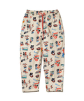 go slow caravan(ゴースローキャラバン) |DUCKSTER/ダックスター 総柄リラックスジョグパンツ (MENS)