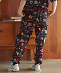 go slow caravan(ゴースローキャラバン) |DUCKSTER/ダックスター 総柄リラックスジョグパンツ (MENS)