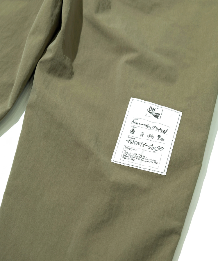 go slow caravan(ゴースローキャラバン) |DUCKSTER/ダックスター ECGラインジョグパンツ (MENS)