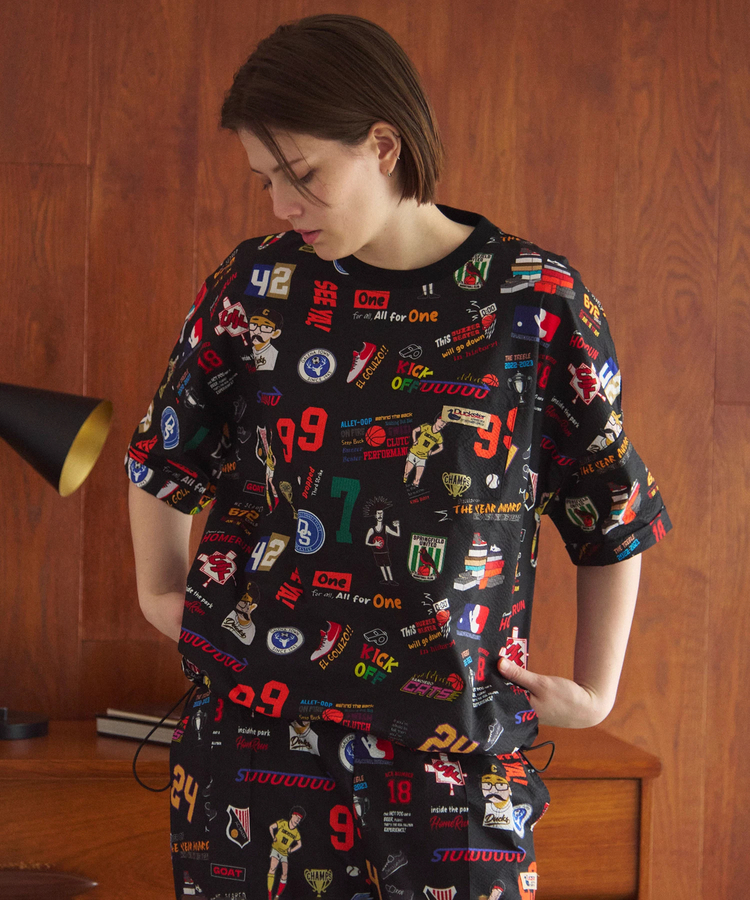 go slow caravan(ゴースローキャラバン) |DUCKSTER/ダックスター 総柄ドロップショルダーS/STEE (MENS)