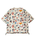 go slow caravan(ゴースローキャラバン) |DUCKSTER/ダックスター 総柄ドロップショルダーS/STEE (MENS)