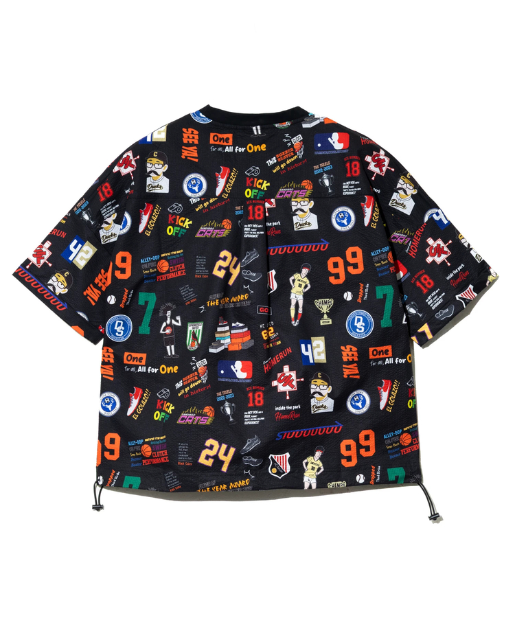 go slow caravan(ゴースローキャラバン) |DUCKSTER/ダックスター 総柄ドロップショルダーS/STEE (MENS)