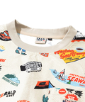 go slow caravan(ゴースローキャラバン) |DUCKSTER/ダックスター 総柄ドロップショルダーS/STEE (MENS)