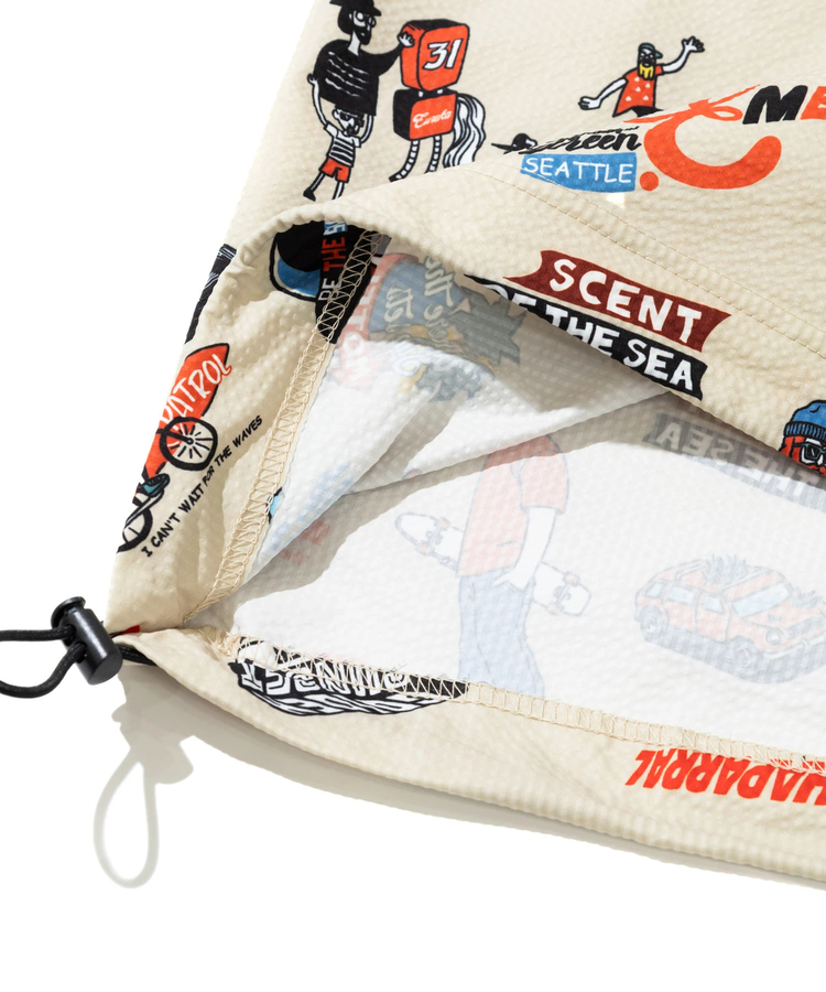 go slow caravan(ゴースローキャラバン) |DUCKSTER/ダックスター 総柄ドロップショルダーS/STEE (MENS)