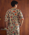 go slow caravan(ゴースローキャラバン) |DUCKSTER/ダックスター 総柄ドロップショルダーS/STEE (MENS)