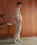 go slow caravan(ゴースローキャラバン) |DUCKSTER/ダックスター 総柄ドロップショルダーS/STEE (MENS)