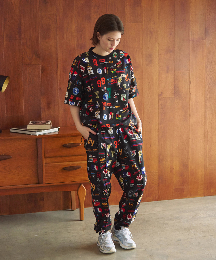 go slow caravan(ゴースローキャラバン) |DUCKSTER/ダックスター 総柄ドロップショルダーS/STEE (MENS)