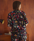 go slow caravan(ゴースローキャラバン) |DUCKSTER/ダックスター 総柄ドロップショルダーS/STEE (MENS)
