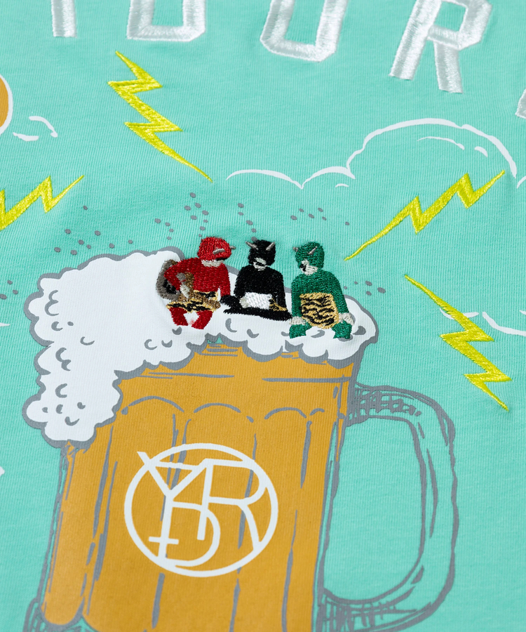 go slow caravan(ゴースローキャラバン) |YOIDORE/酔いどれ KAMINARISAMA ロンTEE (MENS)