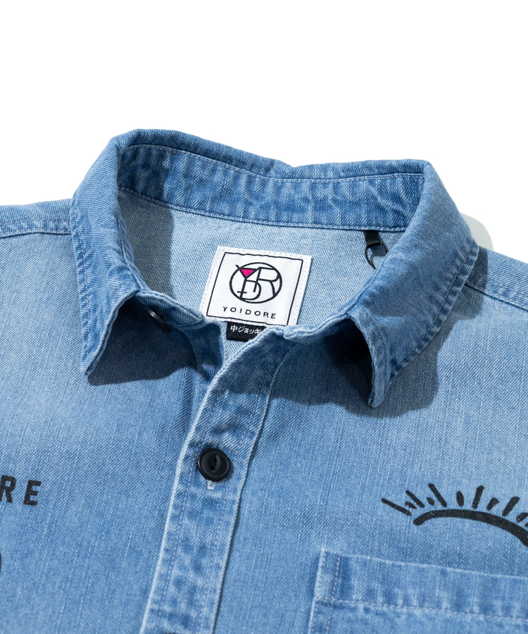 go slow caravan(ゴースローキャラバン) |YOIDORE/酔いどれ ヴィンテージ 栓抜き らくがき シャツ (MENS)