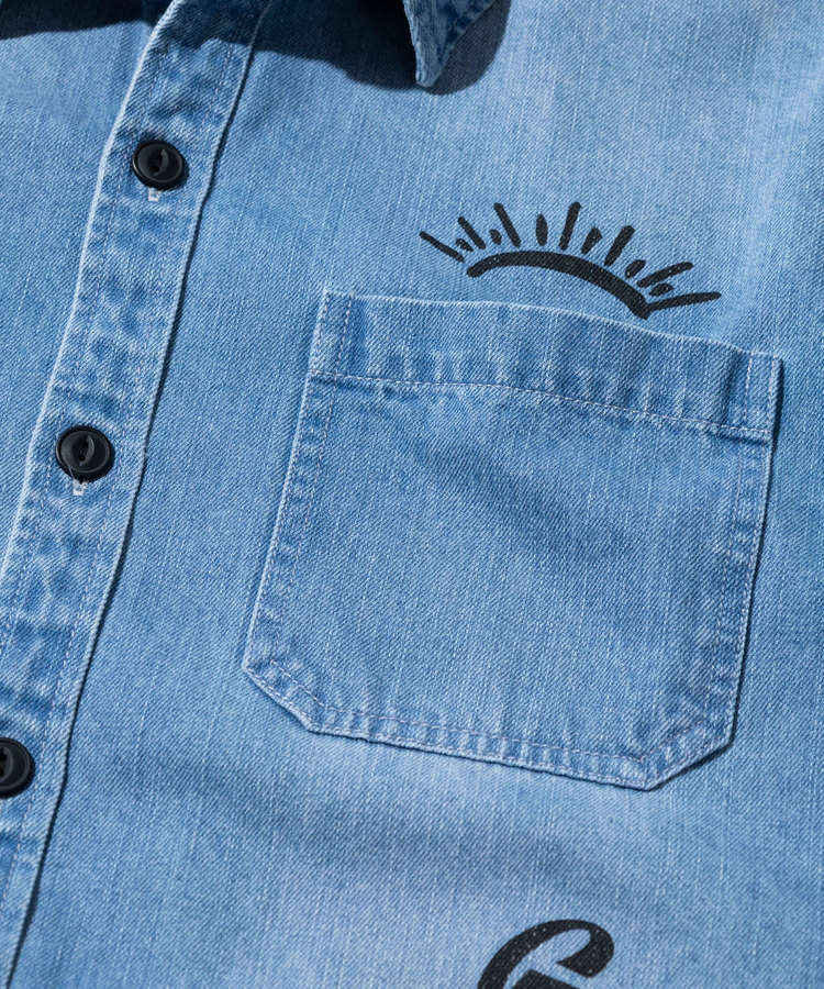 go slow caravan(ゴースローキャラバン) |YOIDORE/酔いどれ ヴィンテージ 栓抜き らくがき シャツ (MENS)