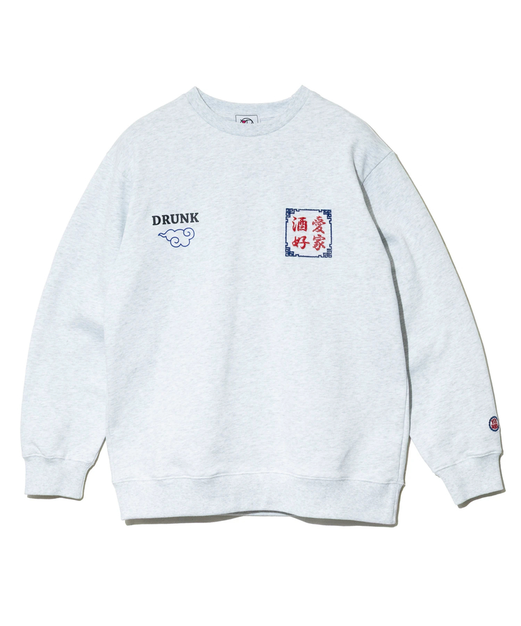 go slow caravan(ゴースローキャラバン) |YOIDORE/酔いどれ 酒愛好家クルーネックスウェット (MENS)