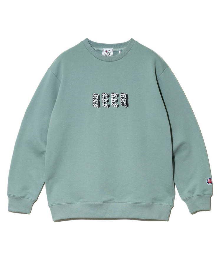 go slow caravan(ゴースローキャラバン) |YOIDORE/酔いどれ グビグビブロッククルーネックスウェット (MENS)