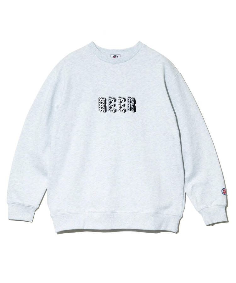 go slow caravan(ゴースローキャラバン) |YOIDORE/酔いどれ グビグビブロッククルーネックスウェット (MENS)