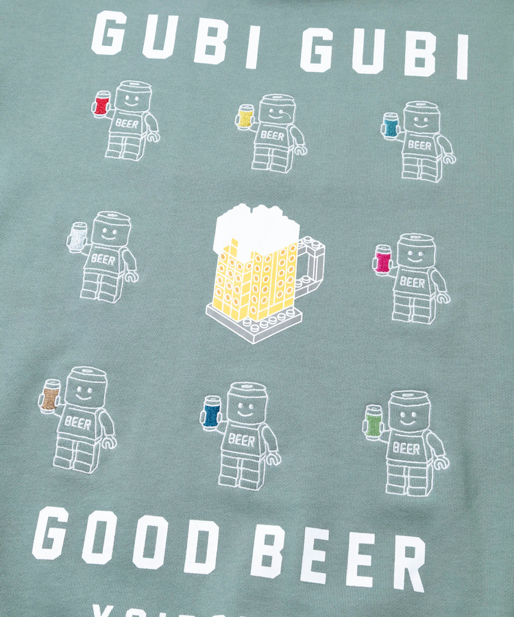 go slow caravan(ゴースローキャラバン) |YOIDORE/酔いどれ グビグビブロッククルーネックスウェット (MENS)