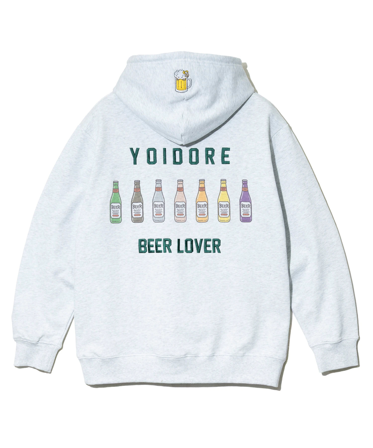 go slow caravan(ゴースローキャラバン) |YOIDORE/酔いどれ ビールで記憶無しスウェットパーカー (MENS)