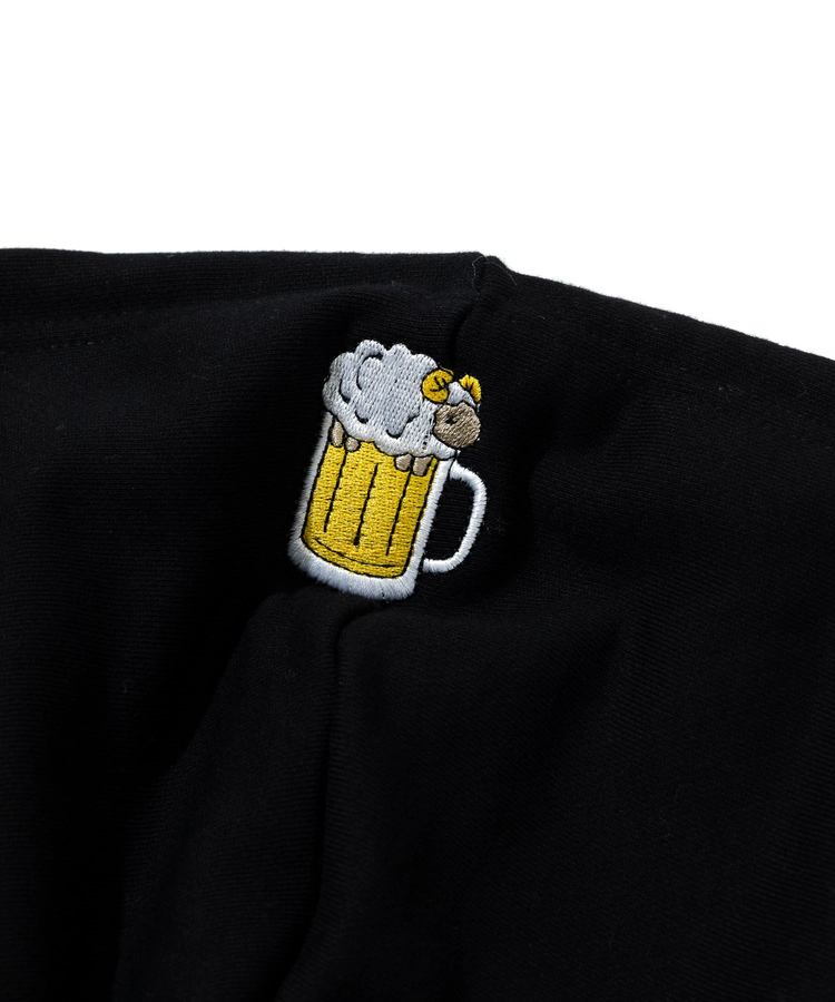 go slow caravan(ゴースローキャラバン) |YOIDORE/酔いどれ ビールで記憶無しスウェットパーカー (MENS)