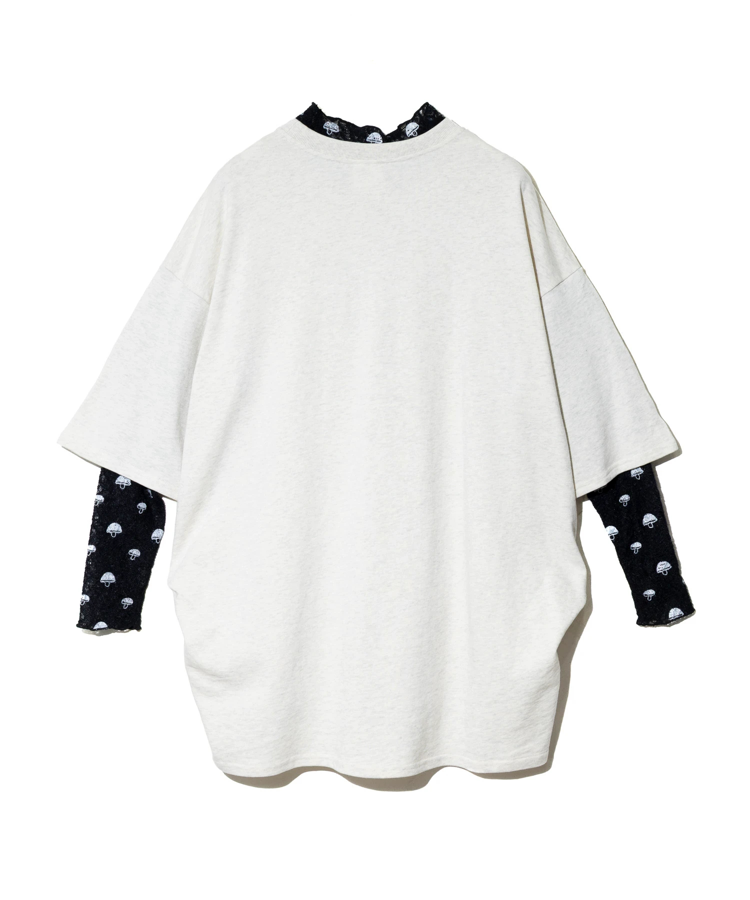 ScoLar/スカラー レイヤード風裏毛チュニック (WOMENS)｜ファッション