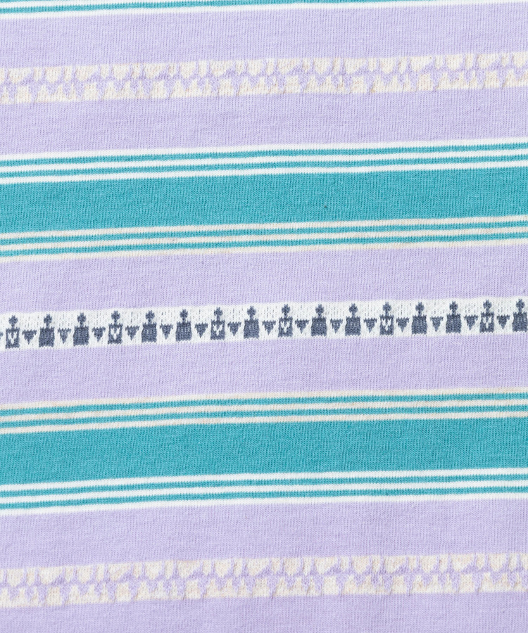 go slow caravan(ゴースローキャラバン) |Universal Style Wear/ユニバーサルスタイルウェア Ethnic border Tee (MENS)