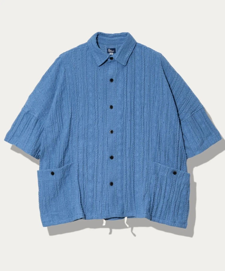 go slow caravan(ゴースローキャラバン) |シャーリングレース BIG S/Sシャツ (MENS/WOMENS)