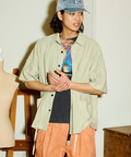 go slow caravan(ゴースローキャラバン) |シャーリングレース BIG S/Sシャツ (MENS/WOMENS)