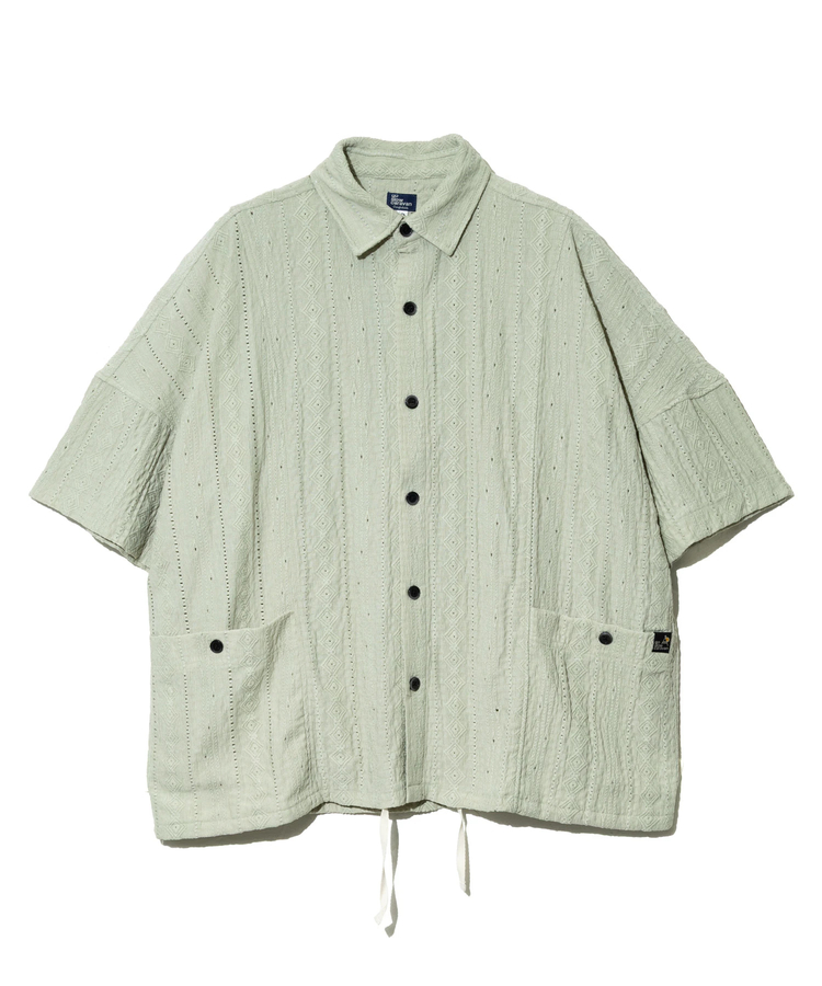 go slow caravan(ゴースローキャラバン) |シャーリングレース BIG S/Sシャツ (MENS/WOMENS)