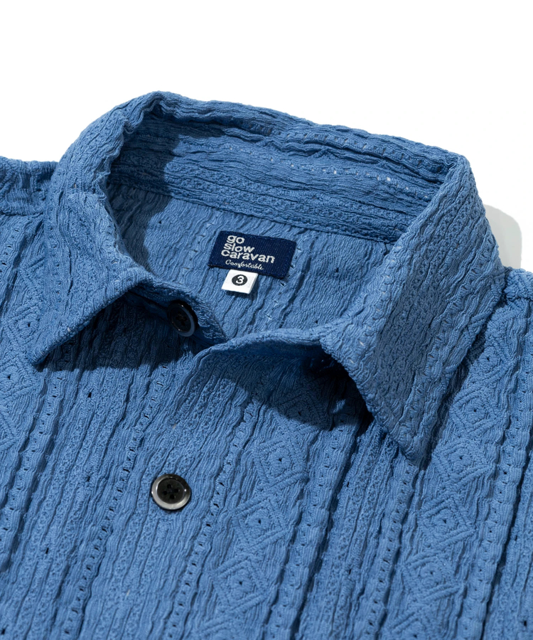 go slow caravan(ゴースローキャラバン) |シャーリングレース BIG S/Sシャツ (MENS/WOMENS)